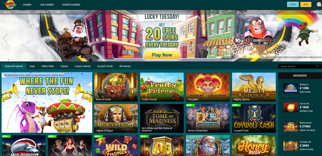 luckland casino review