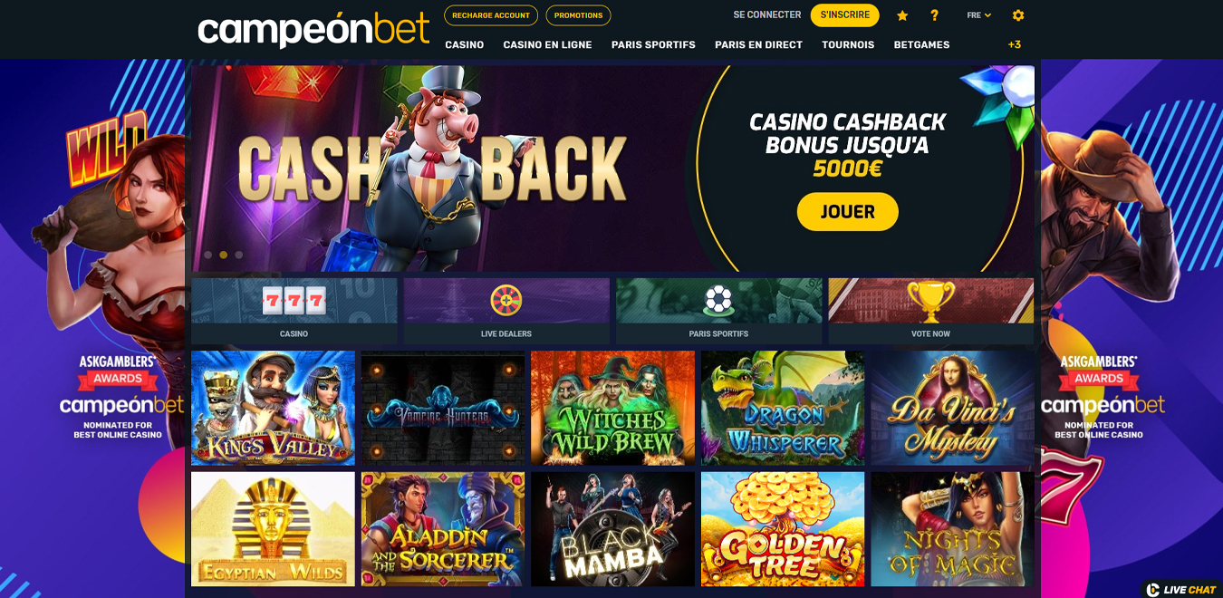 campeonbet casino reviews