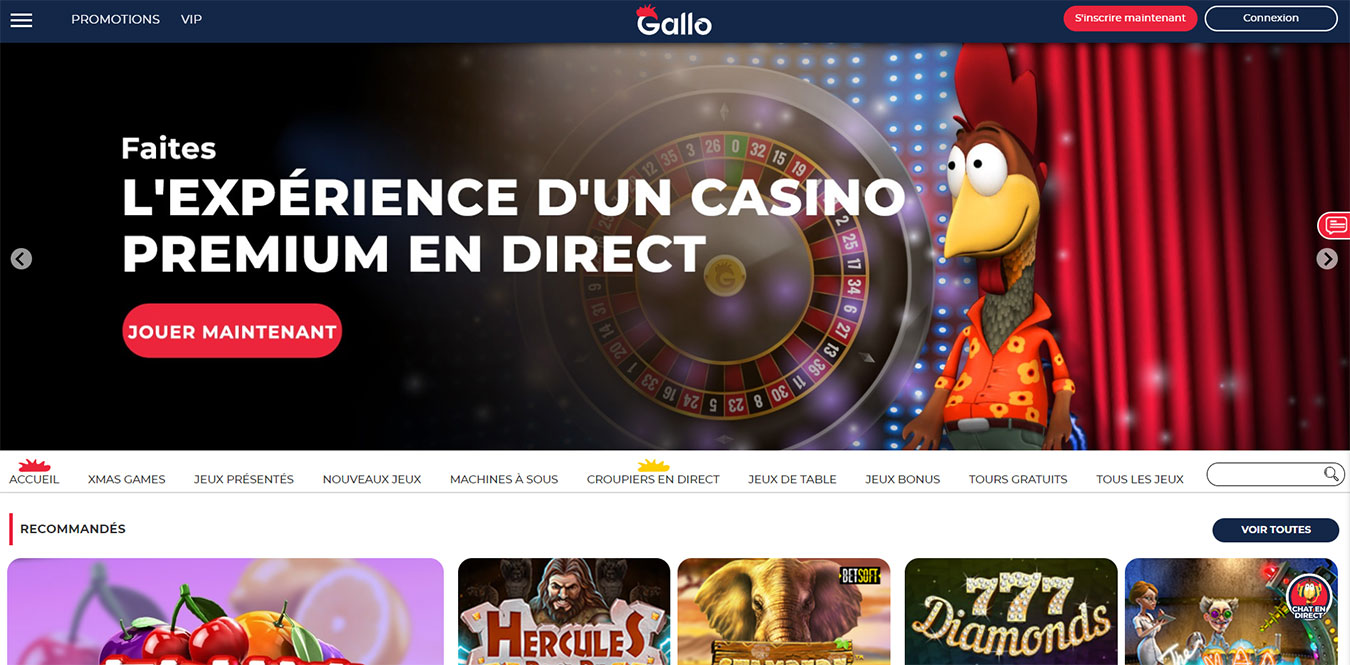 gallo casino reviews screenshot